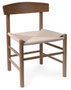 DKD Home Decor Silla Olmo Fibra Marrón