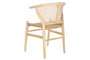 DKD Home Decor Silla Olmo y Ratán Natural