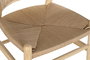 DKD Home Decor Silla Olmo y Ratán Natural
