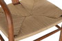 DKD Home Decor Silla Olmo Fibra Marrón