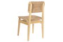 DKD Home Decor Silla Natural Olmo Fibra 50 x 81 x 42 cm
