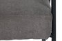 DKD Home Decor Butaca Moderno Gris Poliéster y Metal 69.5 x 76 x 64 cm