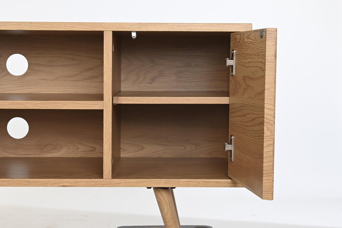 DKD Home Decor Mueble TV Scandi Natural 40 x 57 x 120 cm