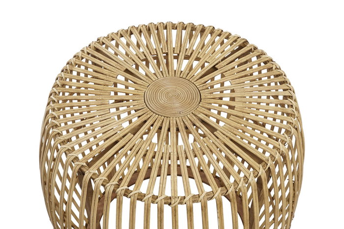 DKD Home Decor Mesa Centro Urban Marron Claro 70 x 70 x 50 cm Set de 2