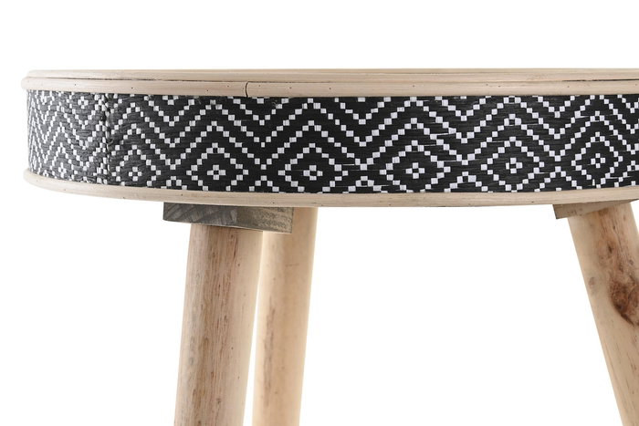 DKD Home Decor Bandeja Decoracion Colonial Natural Negro 41x50x41 cm DKD Home Decor Bandeja Decoracion Colonial Natural Negro 41x50x41 cm