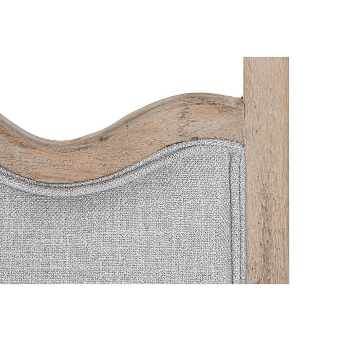 DKD Home Decor Sillón Abeto Gris Claro