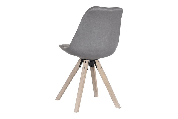 DKD Home Decor Silla Scandi Gris Oscuro 44 x 84 x 48 cm