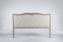 DKD Home Decor Cabecero de Cama Roble y Poliéster Beige 180x8x120