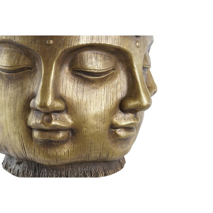 DKD Home Decor Macetero Magnesia Buda Envejecido Dorado 30x34x30 DKD Home Decor Macetero Magnesia Buda Envejecido Dorado 30x34x30