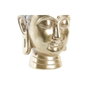 DKD Home Decor Macetero Resina Buda Dorado 17,5x17,5x21 cm