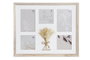 DKD Home Decor Marco Multifoto Shabby Natural Cristal Paulownia 39 x 33 x 1.2 cm