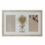 DKD Home Decor Marco Multifoto Paulownia y Cristal 39x1,2x22 cm