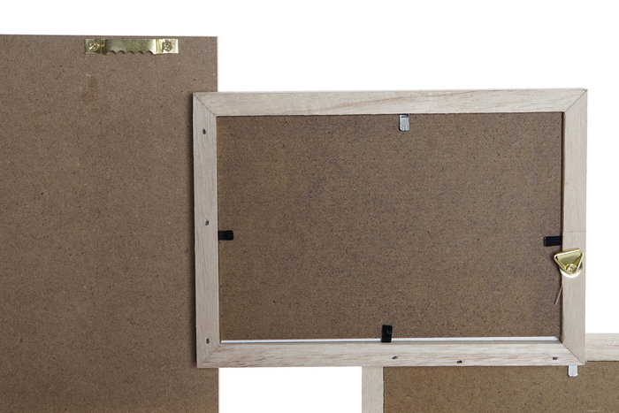 DKD Home Decor Marco Multifoto Estilo Shabby Color Natural 54 x 36.7 x 2.4 cm