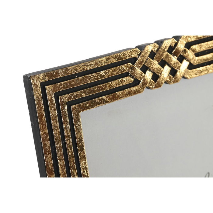 DKD Home Decor Marco de Fotos 10x15 de Resina Dorado DKD Home Decor Marco de Fotos 10x15 de Resina Dorado