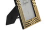 DKD Home Decor Marco de Foto 13x18 Neoclasico Dorado Resina 17 x 1.5 x 22 cm