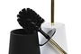 DKD Home Decor Escobillero Blanco Negro (2 Unidades) 12 x 34.5 x 12 cm