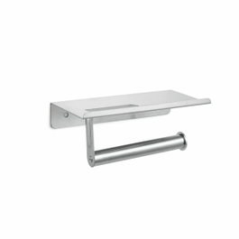 DKD Home Decor Portarrollos Inox Mate Plateado 18x9,7x7,5 cm