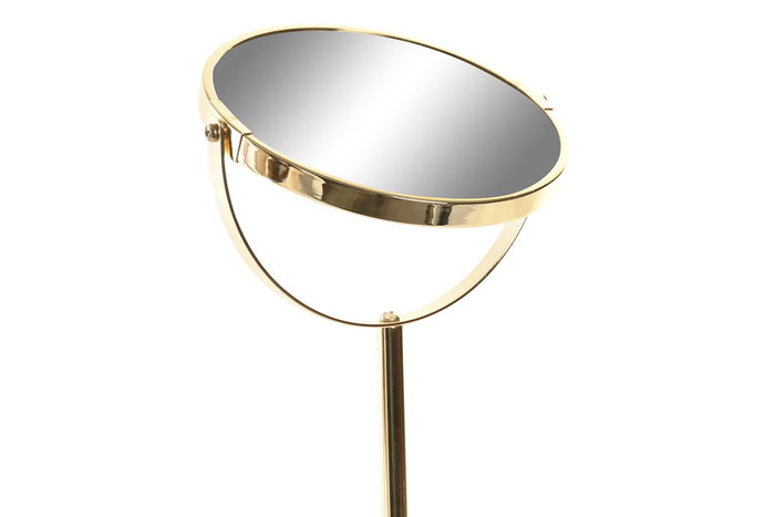 DKD Home Decor Espejo Glam Natural Gris Claro Beige Simil Mármol 13 x 35 x 18 cm (2 Unidades)