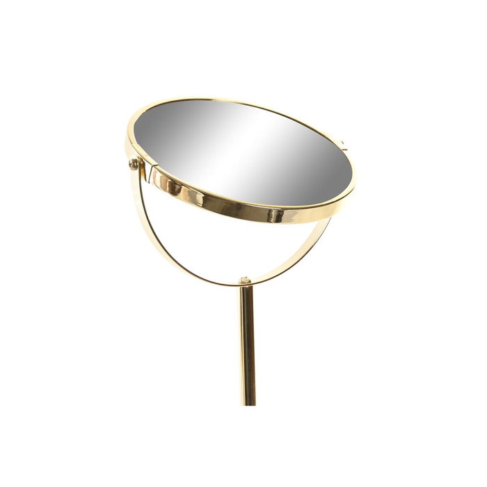 DKD Home Decor Espejo de Resina y Metal Símil Mármol, Pack de 2