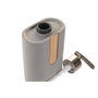 DKD Home Decor Dosificador de Cemento y Bambú Mate Gris