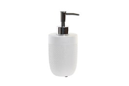 DKD Home Decor Dosificador de Cemento y PP Mate Blanco