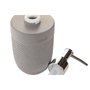 DKD Home Decor Dosificador de Cemento y PP Mate Gris