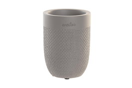 DKD Home Decor Vaso Gris Cemento 8 x 10.5 x 8 cm