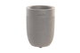 DKD Home Decor Vaso Gris Cemento 8 x 10.5 x 8 cm