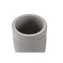 DKD Home Decor Vaso de Cemento Mate Gris 8x8x10,5 cm