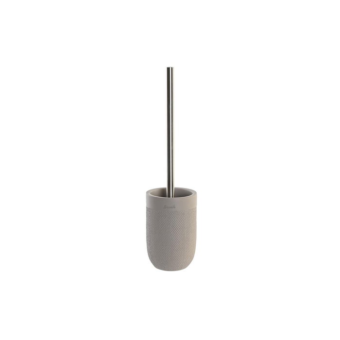DKD Home Decor Escobillero de Cemento y Acero Inoxidable Mate Gris DKD Home Decor Escobillero de Cemento y Acero Inoxidable Mate Gris