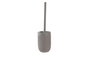 DKD Home Decor Escobillero de Cemento y Acero Inoxidable Mate Gris