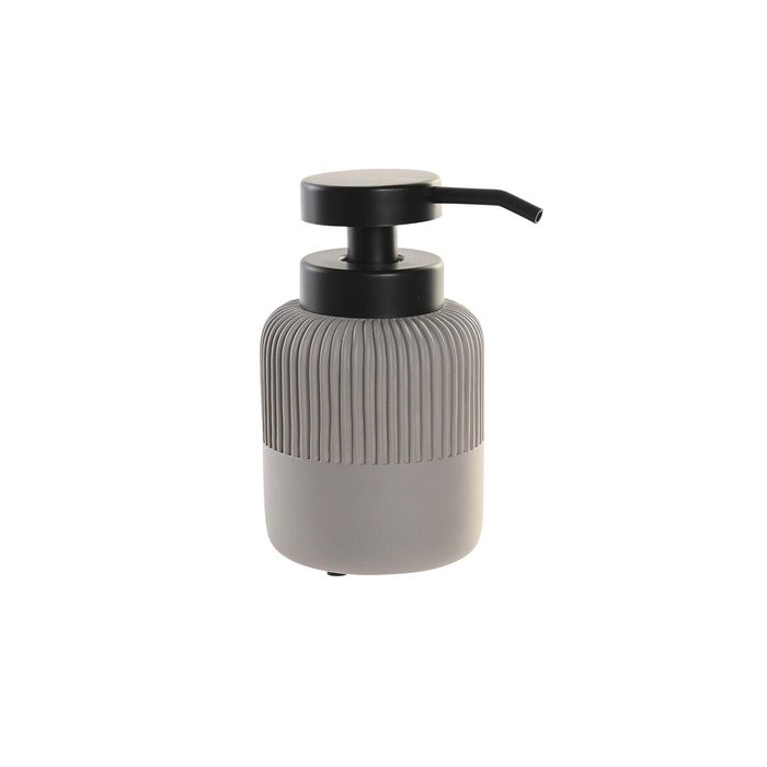 DKD Home Decor Dosificador de Cemento y PP Mate Gris