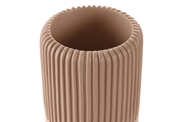 DKD Home Decor Vaso Cemento Terracota 7 x 11 x 7 cm