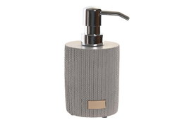 DKD Home Decor Dosificador de Cemento y PP Mate Gris