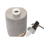 DKD Home Decor Dosificador de Cemento y PP Mate Gris
