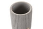 DKD Home Decor Vaso Gris de Cemento 8 x 10 x 8 cm