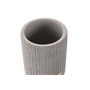 DKD Home Decor Vaso de Cemento Mate Gris 8x8x10 cm