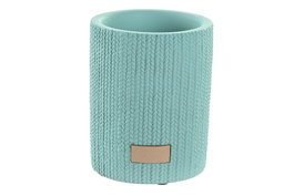 DKD Home Decor Vaso Urban Verde Menta Cemento 8 x 10 x 8 cm