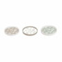 DKD Home Decor Set de 3 Bandejas MDF Atlantic Forest 35x35x5 cm Surtidas