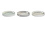 DKD Home Decor Set de 3 Bandejas MDF Atlantic Forest 35x35x5 cm Surtidas