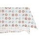 DKD Home Decor Juego de Manteles de Algodón 150x250 cm, Azul Celeste y Gris