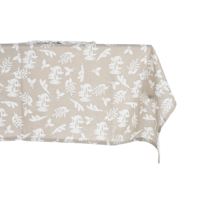 DKD Home Decor Set de 5 Manteles de Algodón 150x150 cm Surtido de 2
