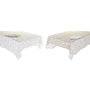 DKD Home Decor Juego de Manteles de Algodón ATLANTIC FOREST 2022, 150x250 cm