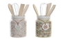 DKD Home Decor Set de 5 Botes para Utensilios IVY&amp;DAISY 2022