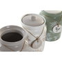 DKD Home Decor Pack de 3 Botes de Dolomita 1 L - Atlantic Forest 2022