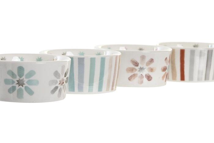 DKD Home Decor Aperitivo Gres Bambú Multicolor Natural Colección Casablanca 2022 Urban Set 5 Piezas 19.7 x 1 x 19.7 cm DKD Home Decor Aperitivo Gres Bambú Multicolor Natural Colección Casablanca 2022 Urban Set 5 Piezas 19.7 x 1 x 19.7 cm