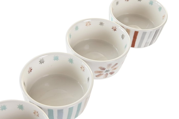 DKD Home Decor Aperitivo Gres Bambú Multicolor Natural Colección Casablanca 2022 Urban Set 5 Piezas 19.7 x 1 x 19.7 cm DKD Home Decor Aperitivo Gres Bambú Multicolor Natural Colección Casablanca 2022 Urban Set 5 Piezas 19.7 x 1 x 19.7 cm