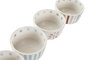 DKD Home Decor Aperitivo Gres Bambú Multicolor Natural Colección Casablanca 2022 Urban Set 5 Piezas 19.7 x 1 x 19.7 cm
