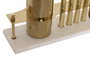 Coctel Glam DKD Home Decor Cobrizo Blanco 10 x 28 x 30 cm Set de 6