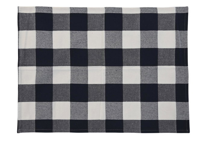 DKD Home Decor Delantal Básicos Azul Blanco 1 x 85 x 70 cm Set de 2